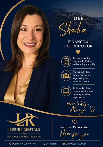 Shadia Theron, estate agent